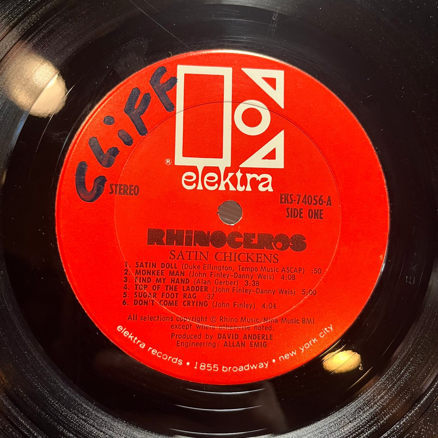 Satin Chickens (VINYL) | Excellent+ (EX+) Very Good (VG) - ROCK / USED *EXCELLENT+*