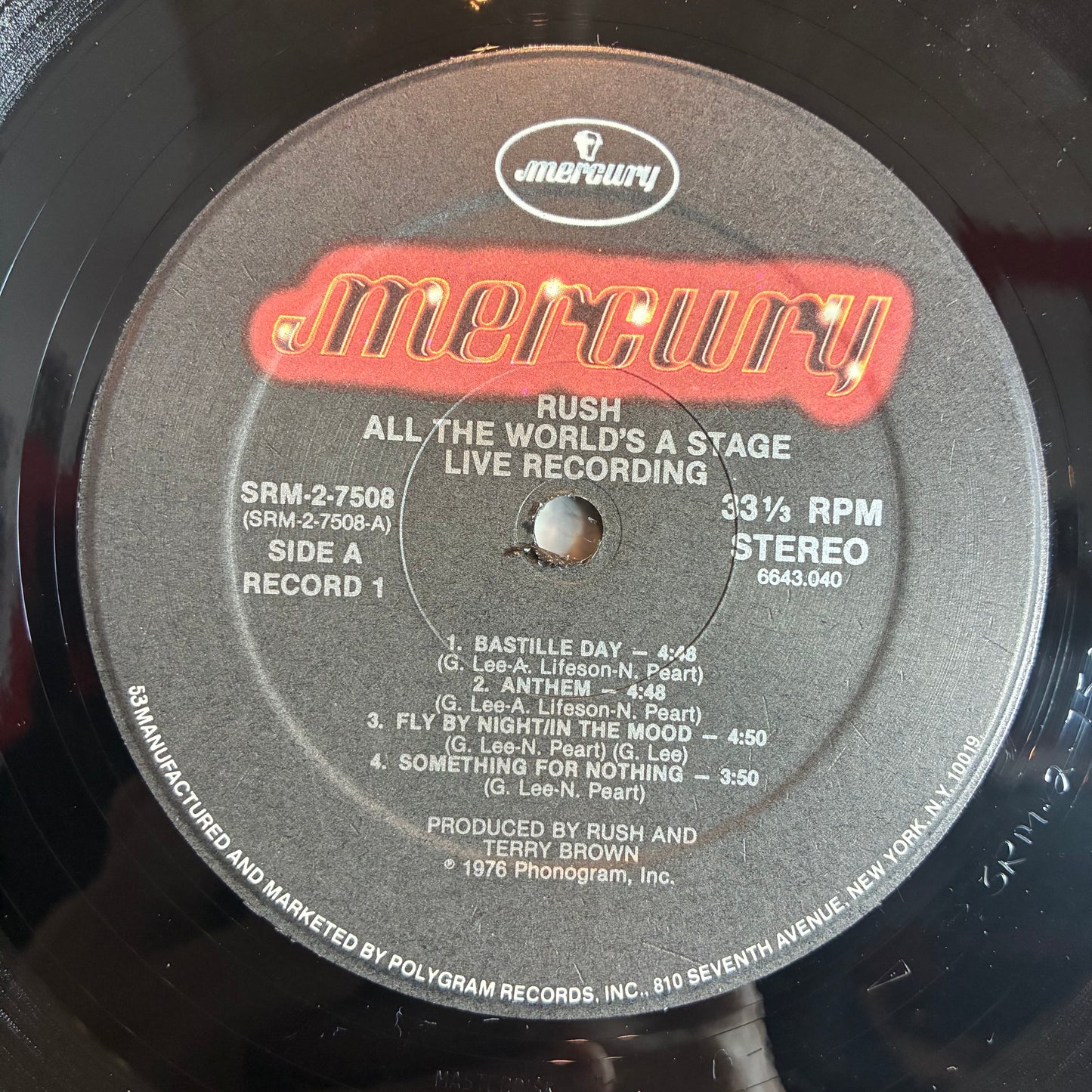All The World's A Stage (2x VINYL) | Excellent+ (EX+) Very Good Plus (VG+) - ROCK / USED *EXCELLENT+*