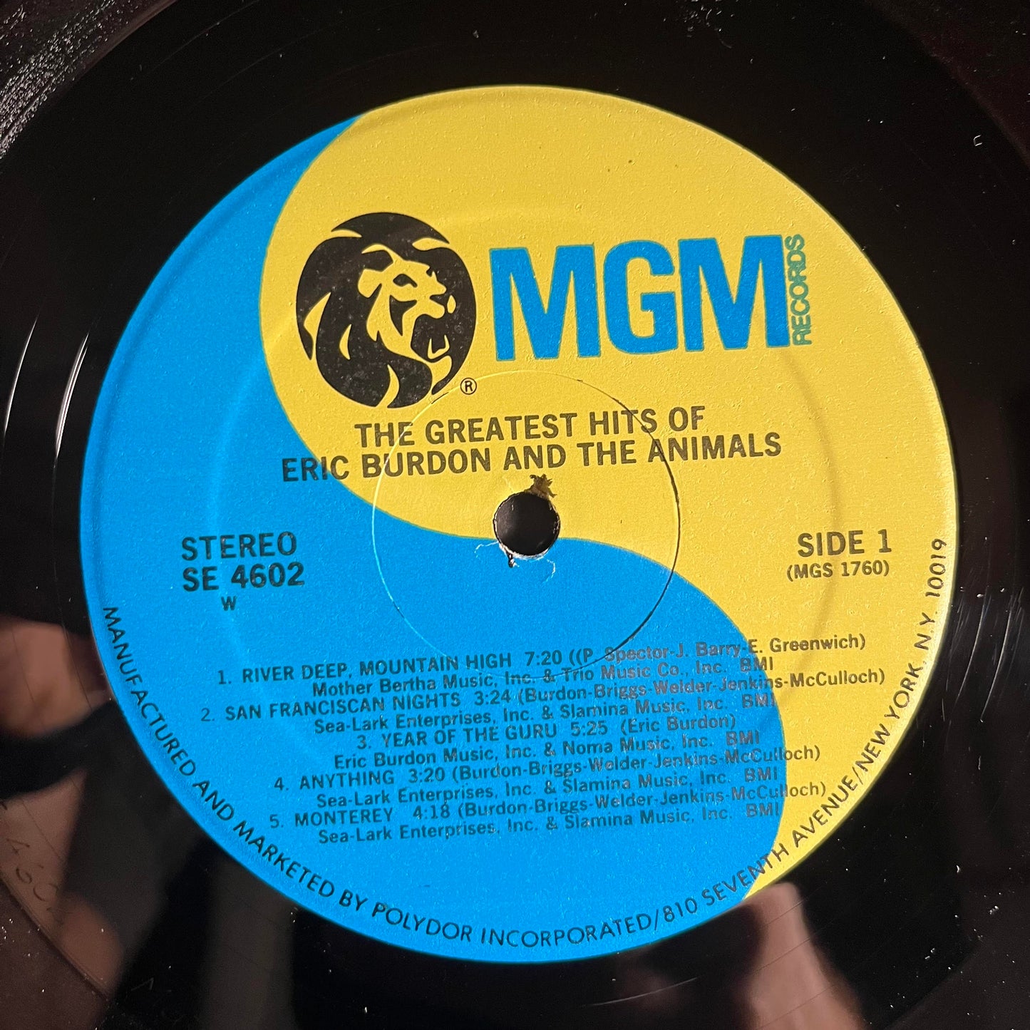 The Greatest Hits Of Eric Burdon And The Animals *SHRNK* | Mint (M) Mint (M)