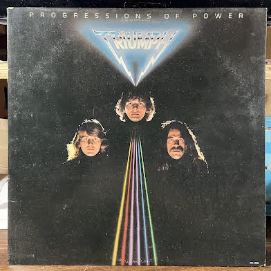 Progressions Of Power (VINYL) | Excellent+ (EX+) Excellent (EX) - ROCK / USED *EXCELLENT+*
