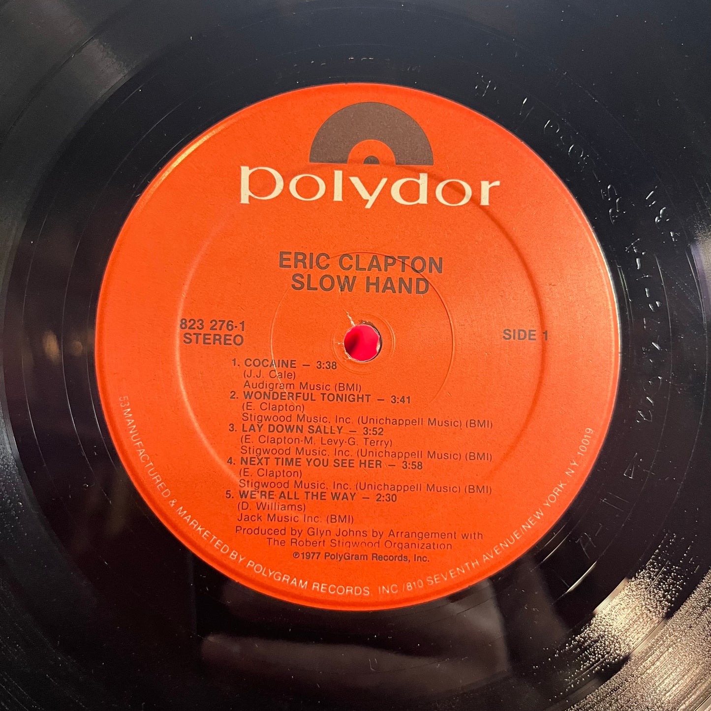 Slowhand (VINYL) | Excellent+ (EX+) Excellent (EX) - ROCK / USED *EXCELLENT+*