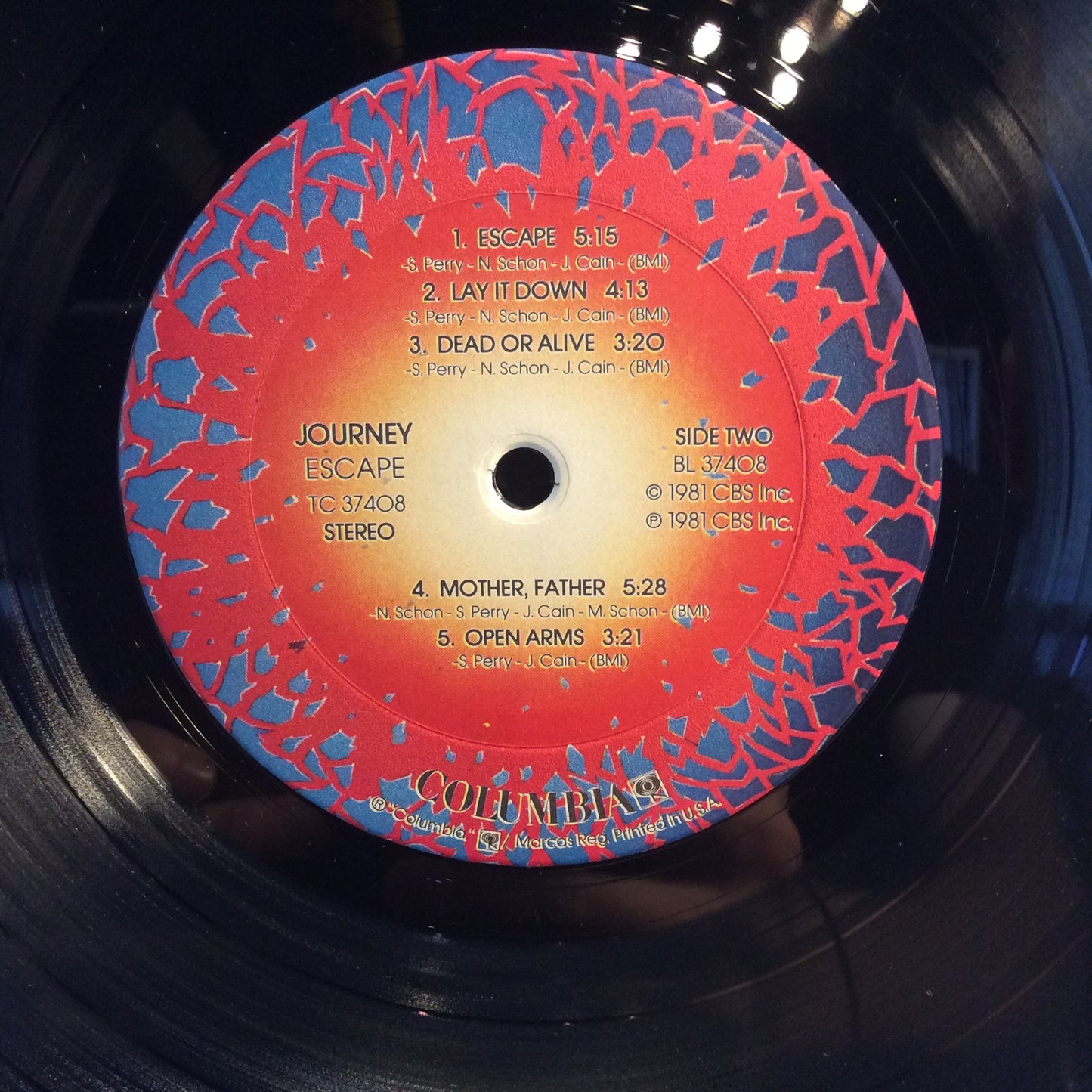 Escape (VINYL) | Excellent+ (EX+) Excellent+ (EX+) - ROCK / USED *EXCELLENT+*