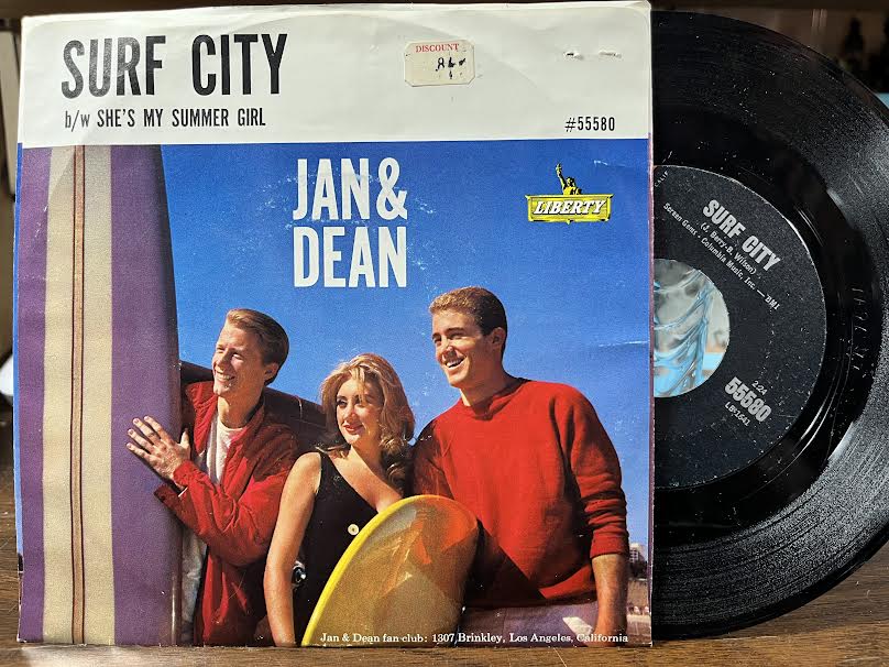 Surf City (7" VINYL) | Excellent+ (EX+) Excellent (EX) - ROCK / USED *EXCELLENT+*