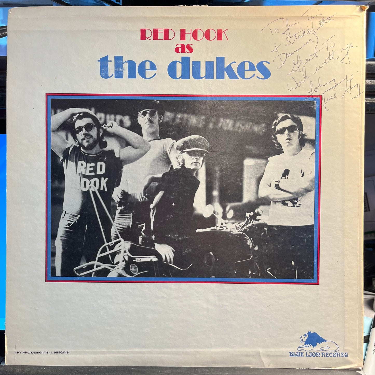 Red Hook As "The Dukes" *SIGNED* | Excellent (EX) Excellent (EX)