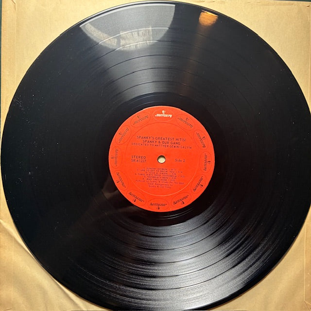 Spanky's Greatest Hit(s) (VINYL) | Excellent+ (EX+) Very Good Plus (VG+) - ROCK / USED *EXCELLENT+*