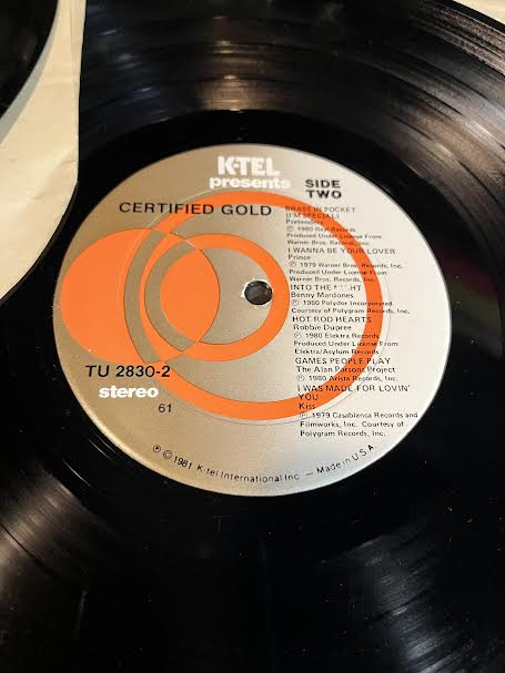 Certified Gold (2xVINYL) | Excellent+ (EX+) Excellent (EX) - ROCK / USED *EXCELLENT+*