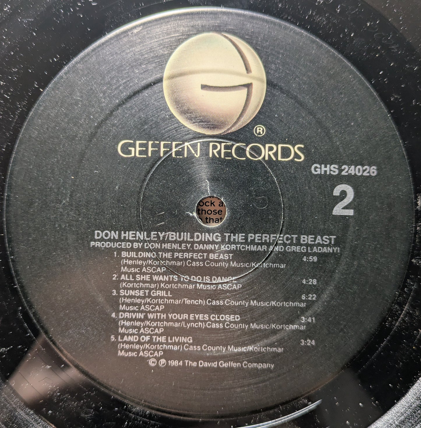 Building The Perfect Beast (VINYL) | Excellent+ (EX+) Excellent (EX) - ROCK / USED *EXCELLENT+*