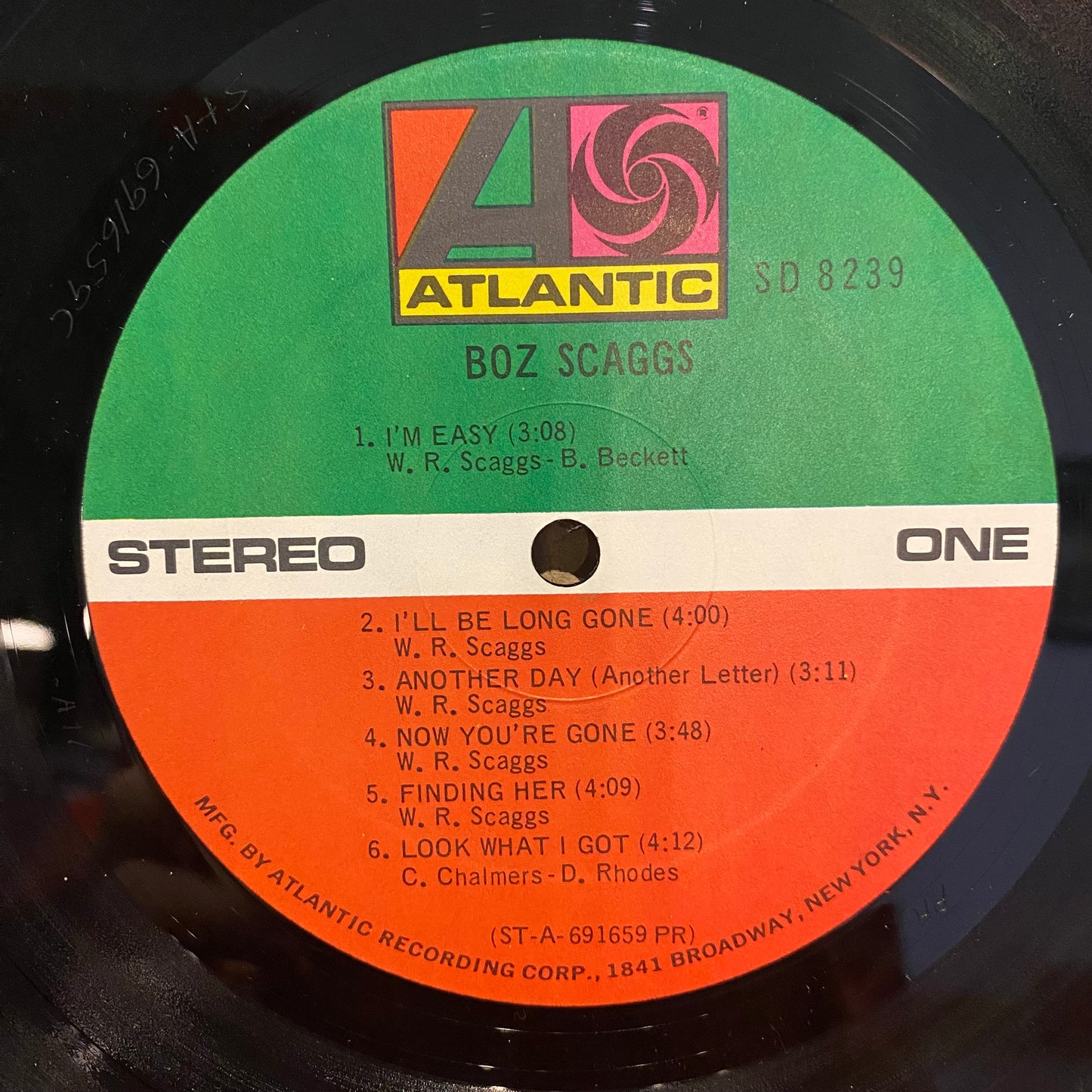 Boz Scaggs *PRESSWELL / MATTE* | Excellent (EX) Near Mint (NM)