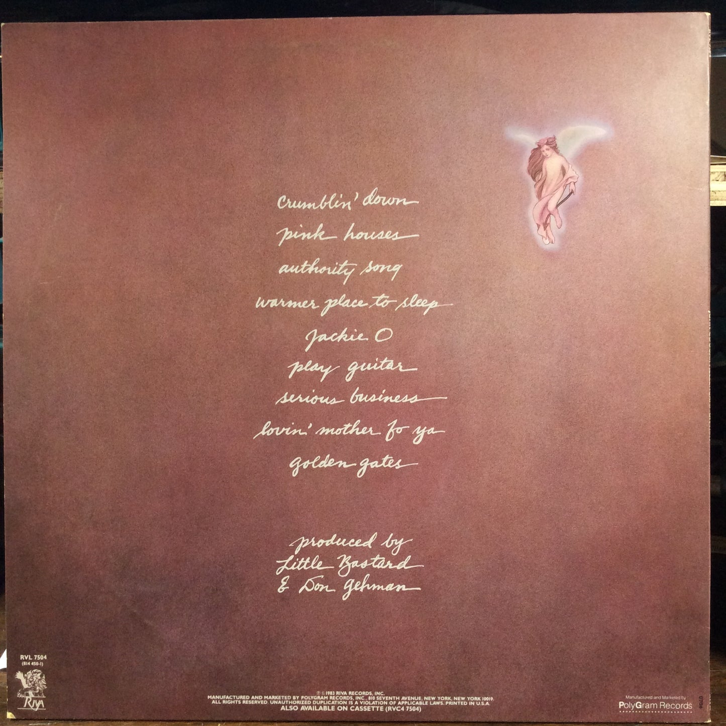 Uh-Huh (VINYL) | Excellent+ (EX+) Near Mint (NM) - ROCK / USED *EXCELLENT+*