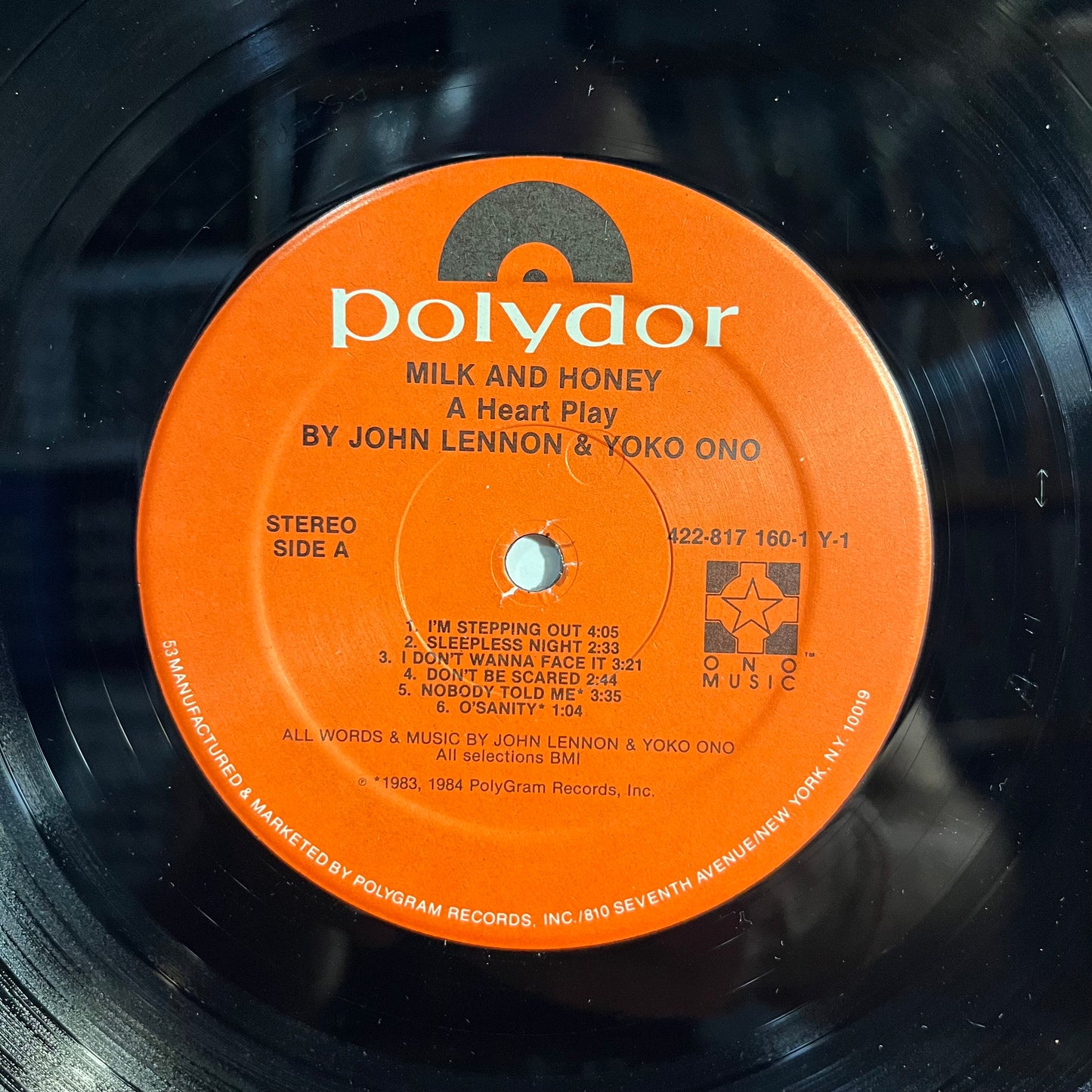 John Lennon & Yoko Ono - Milk And Honey *HAUPPAUGE* | Excellent (EX) Very Good (VG) - ROCK / USED *EXCELLENT+*
