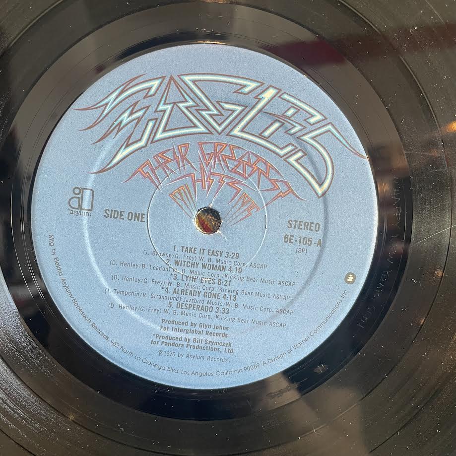 Eagles - Their Greatest Hits 1971-1975 (VINYL) | Excellent+ (EX+) Excellent (EX) - ROCK / USED *EXCELLENT+*