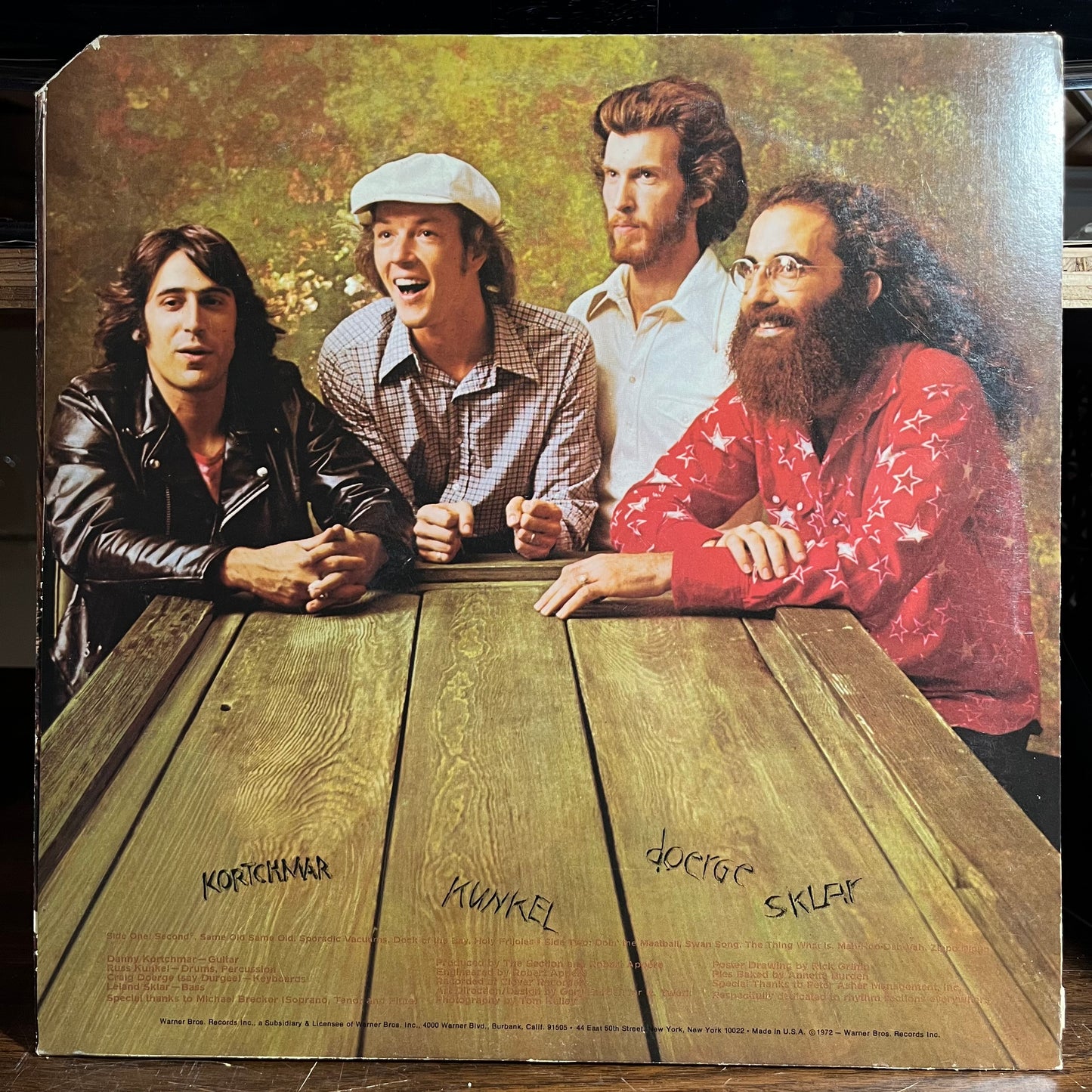 The Section (VINYL) | Excellent+ (EX+) Near Mint (NM) - ROCK / USED *EXCELLENT+*