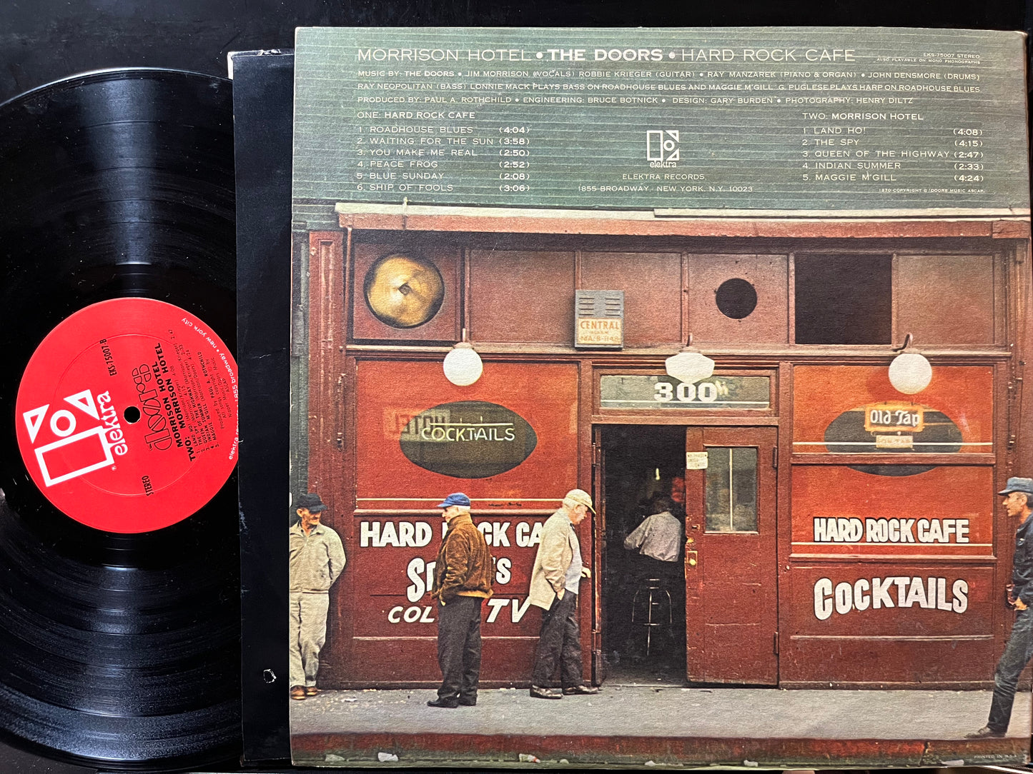 The Doors - Morrison Hotel (VINYL) | Excellent+ (EX+) Very Good Plus (VG+) - ROCK / USED *EXCELLENT+*