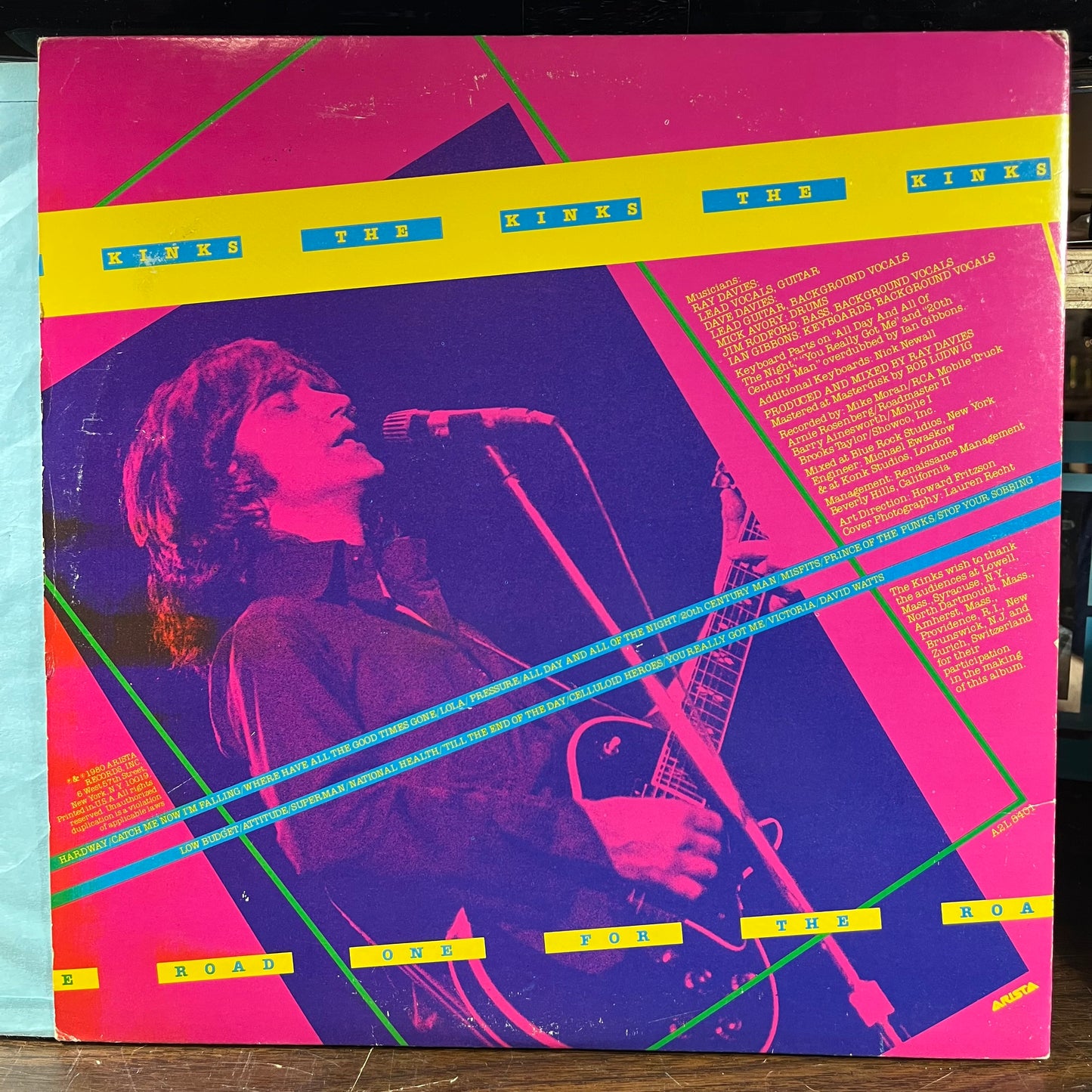 One For The Road (2xVINYL) | Mint (M) Mint (M) - ROCK / USED *EXCELLENT+*