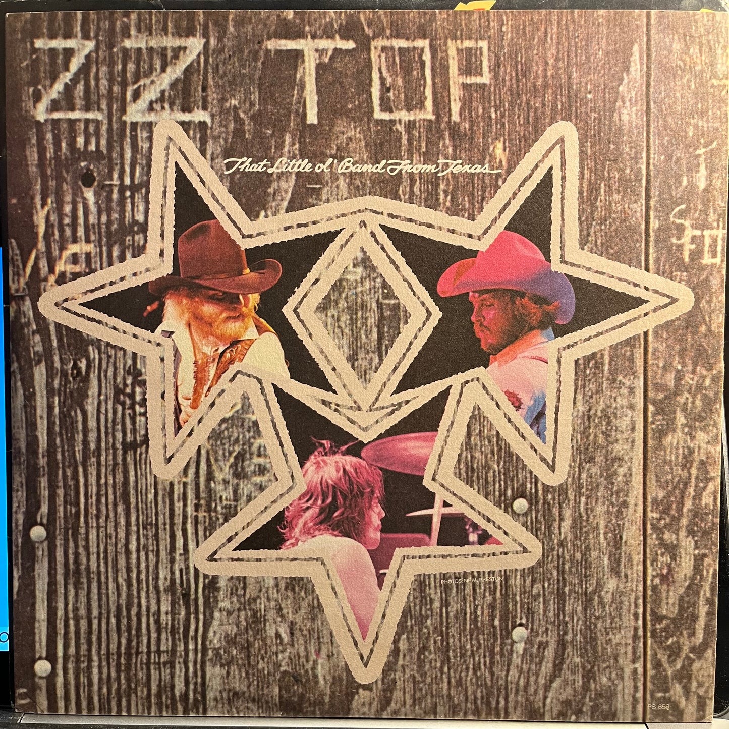 ZZ Top Fandango! *TERRE HAUTE* LP Excellent (EX) Excellent (EX)