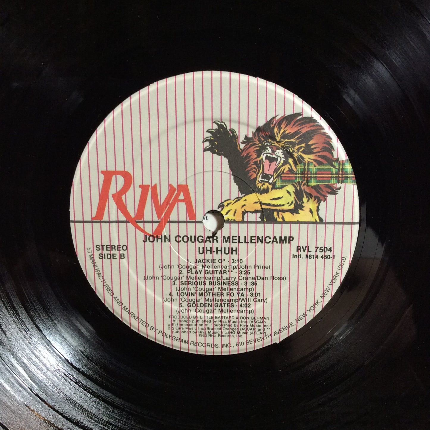 Uh-Huh (VINYL) | Excellent+ (EX+) Near Mint (NM) - ROCK / USED *EXCELLENT+*