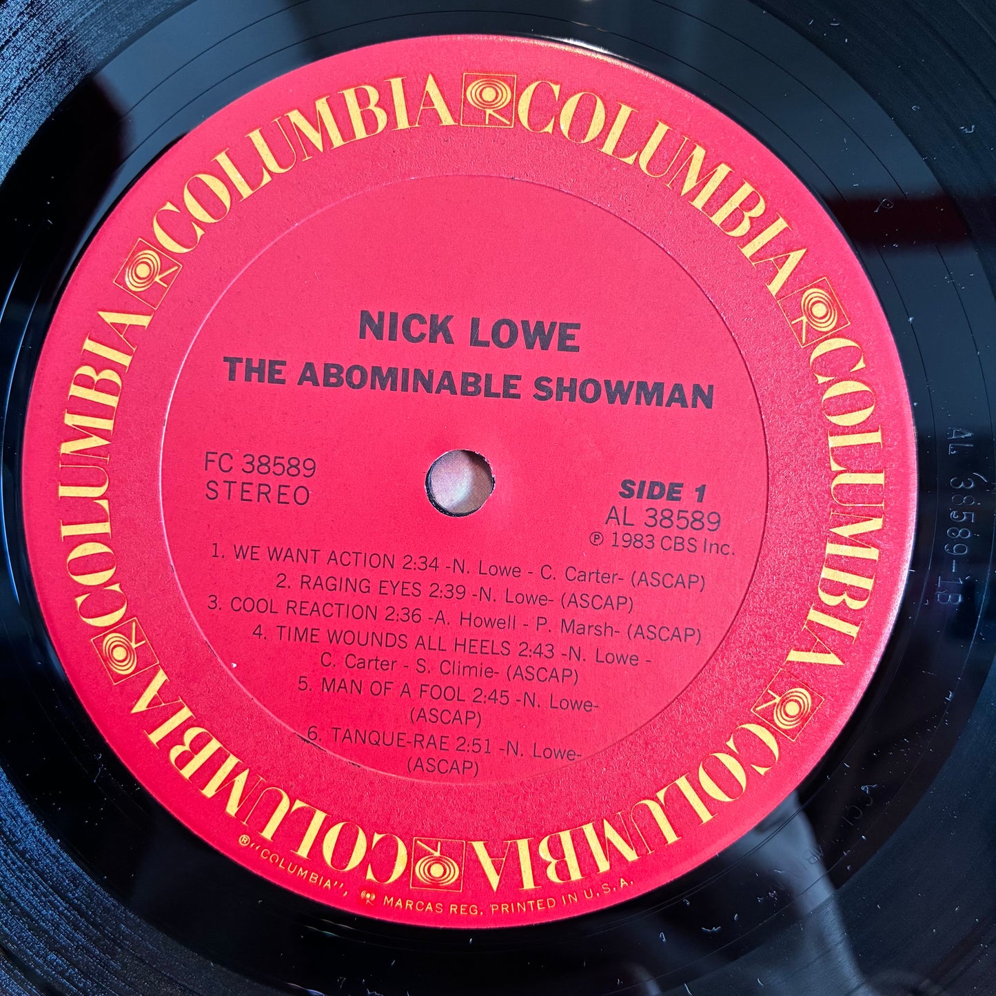 The Abominable Showman (VINYL) | Excellent (EX) Excellent+ (EX+) - ROCK / USED *EXCELLENT*