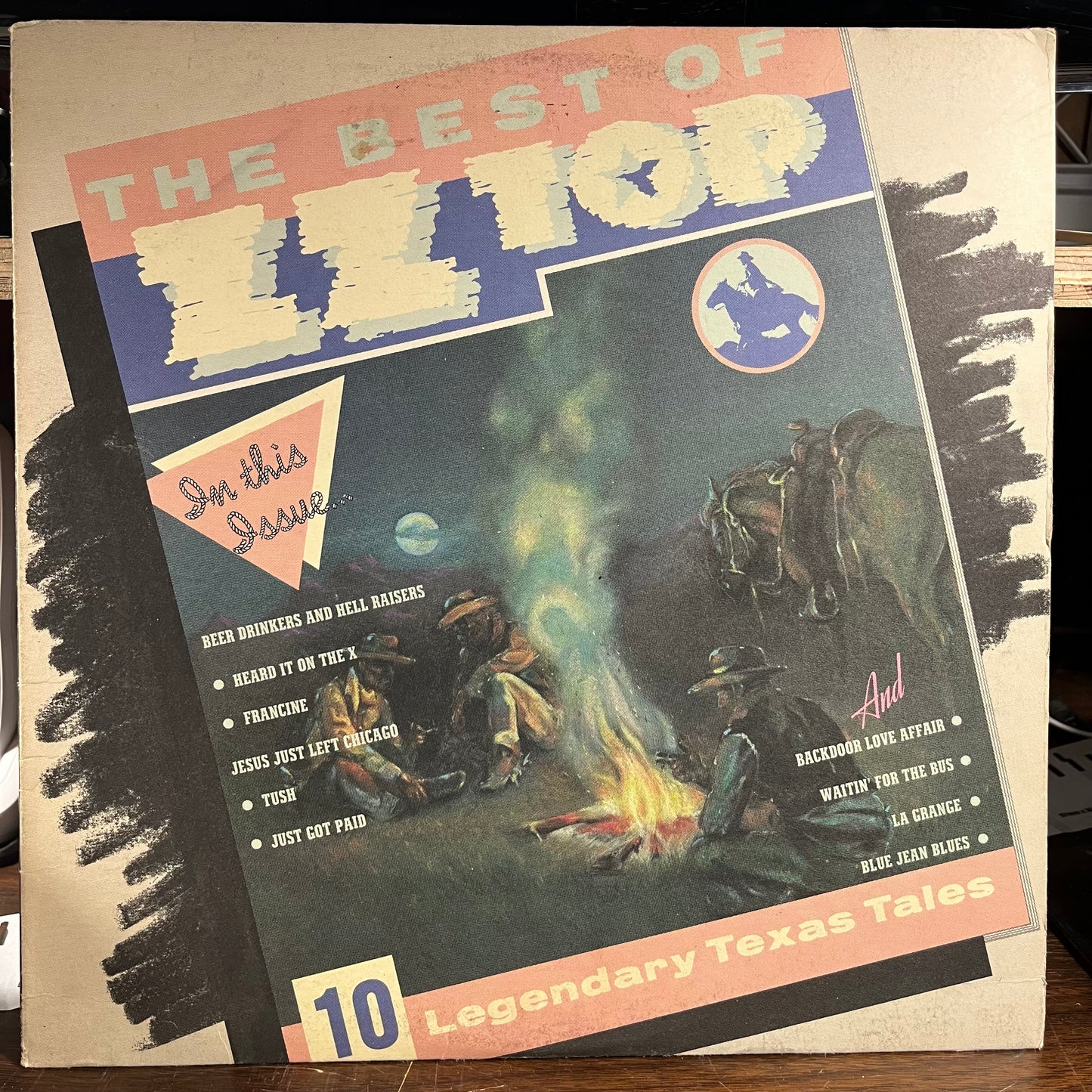 The Best Of ZZ Top (VINYL) | Excellent (EX) Excellent (EX) - ROCK / USED *EXCELLENT*