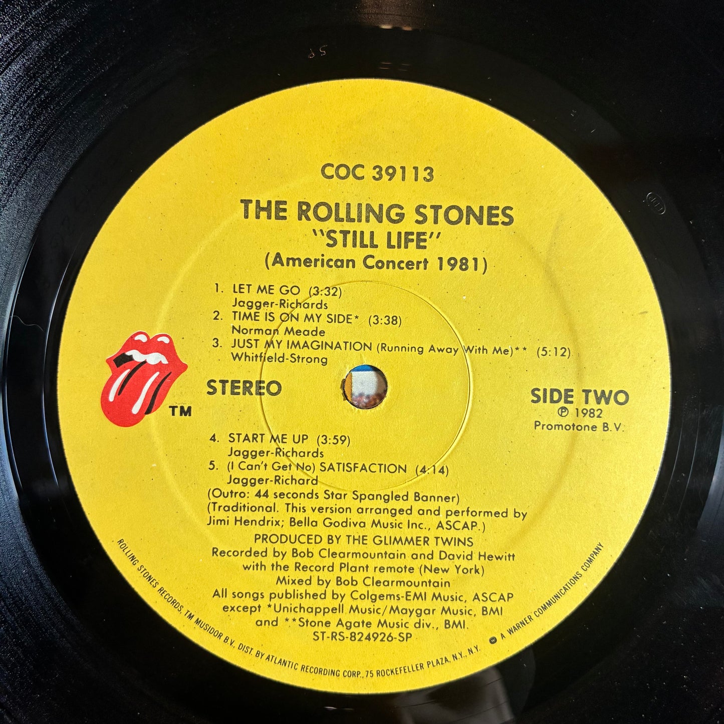 Still Life (American Concert 1981) (VINYL) | Excellent (EX) Excellent (EX) - ROCK / USED *EXCELLENT*