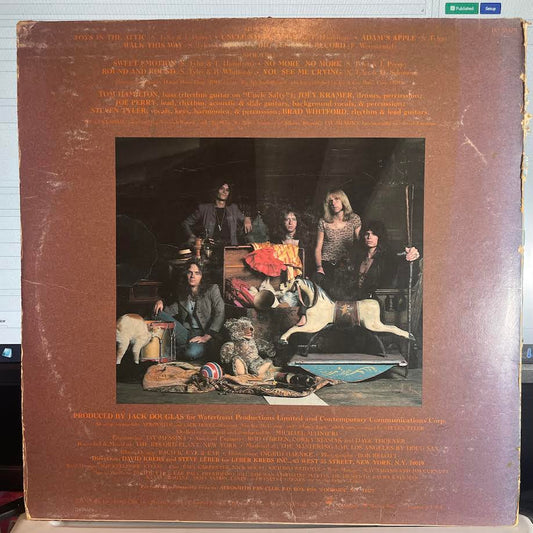 Toys In The Attic (VINYL) | Excellent (EX) Excellent (EX) - ROCK / USED *EXCELLENT*