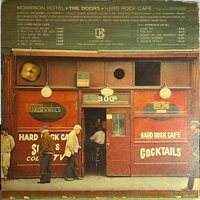 Morrison Hotel (VINYL) | Excellent (EX) Very Good Plus (VG+) - ROCK / USED *EXCELLENT*