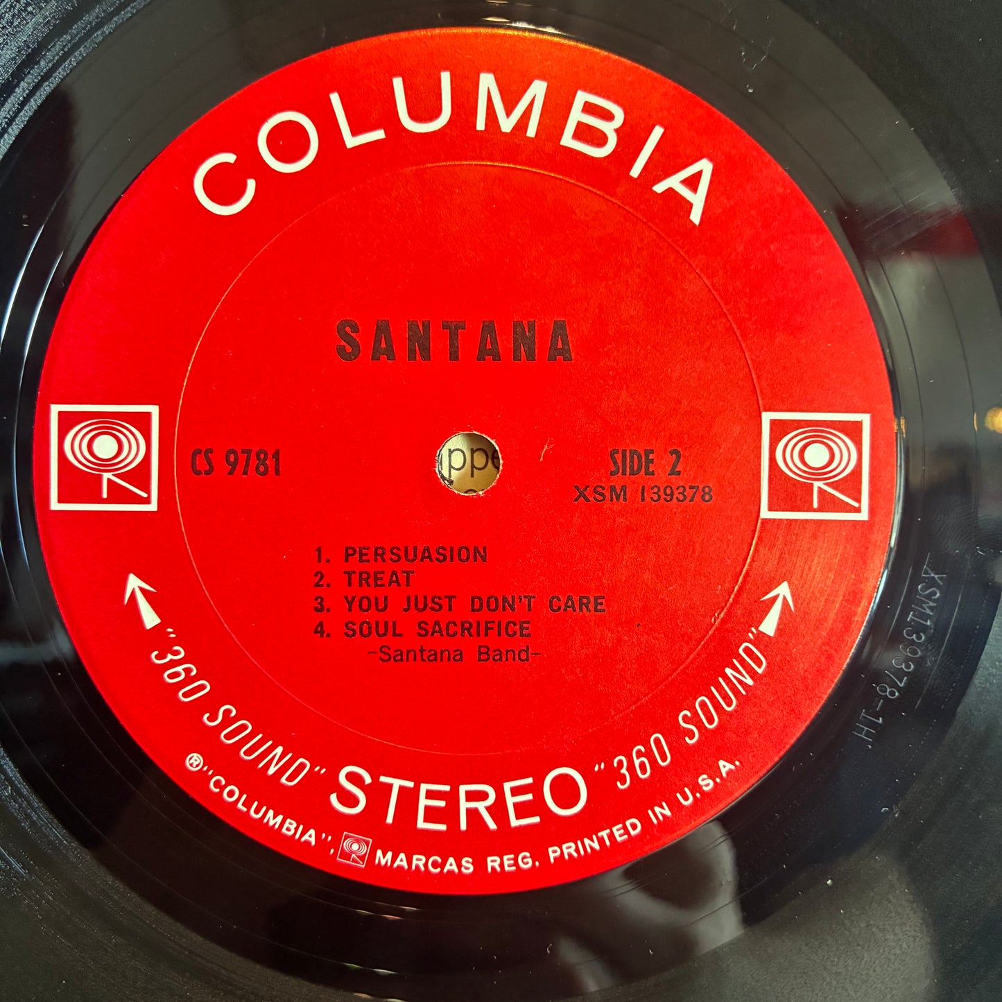 Santana - Santana (VINYL) | - ROCK / USED *EXCELLENT*