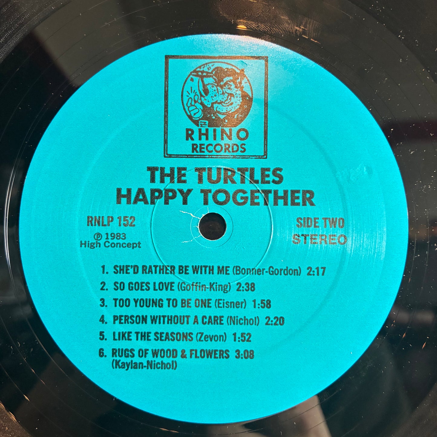 Happy Together (VINYL) | Excellent (EX) Very Good Plus (VG+) - ROCK / USED *EXCELLENT*