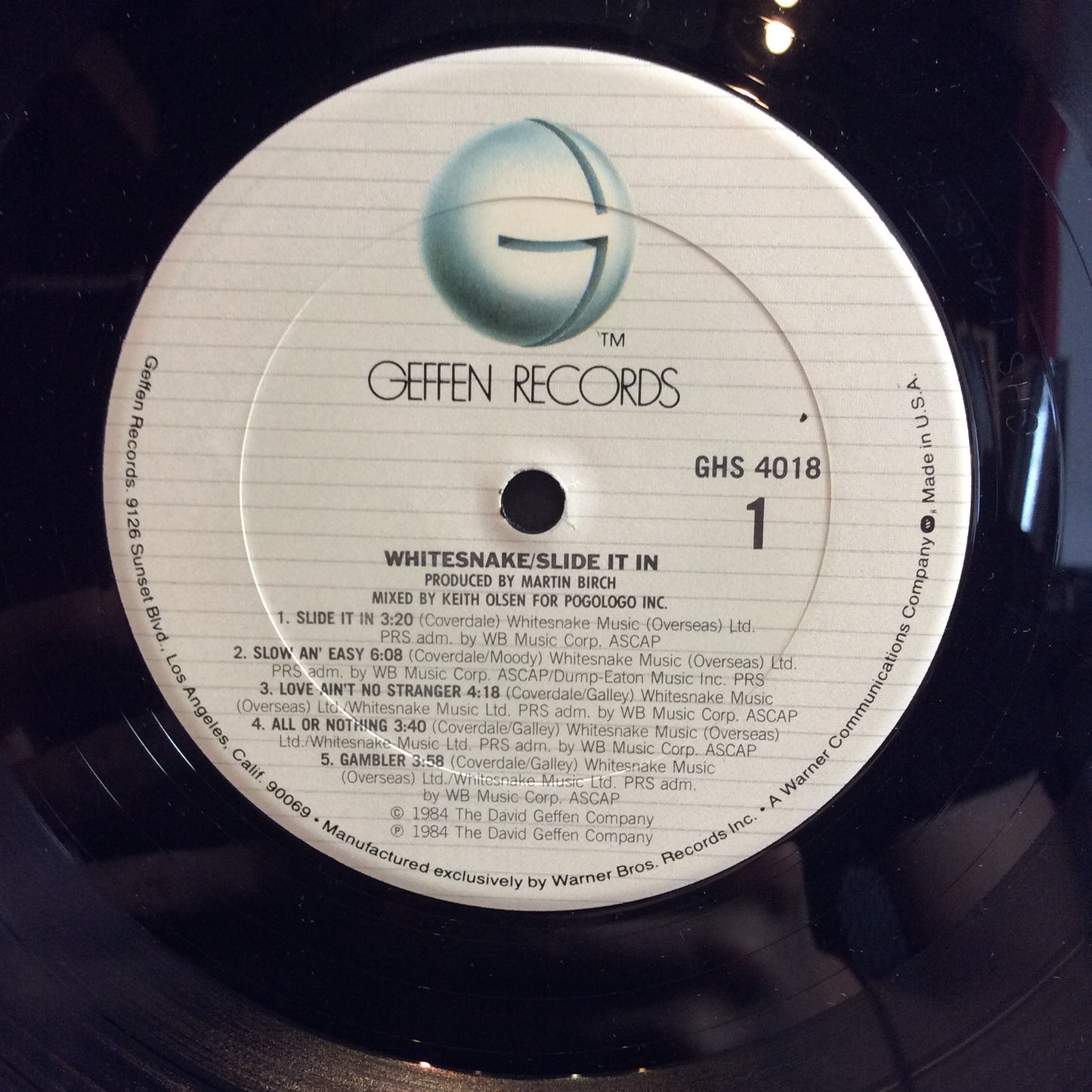 Slide It In (VINYL) | Excellent (EX) Excellent (EX) - ROCK / USED *EXCELLENT*