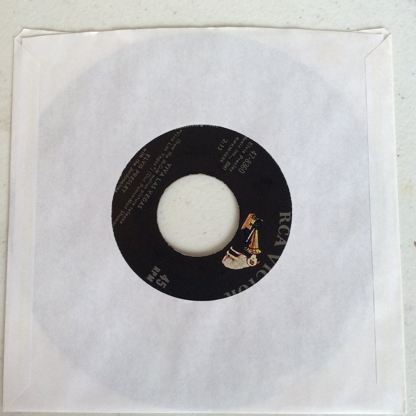 Viva Las Vegas / What'd I Say (7" VINYL) | Excellent (EX) Excellent (EX) - ROCK / USED *EXCELLENT*