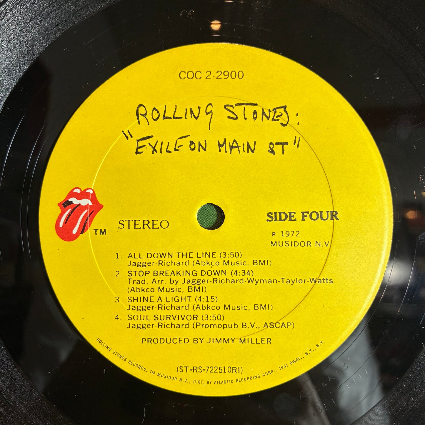 Exile On Main St (2x VINYL W POSTCARDS) | Excellent (EX) Very Good Plus (VG+) - ROCK / USED *EXCELLENT*