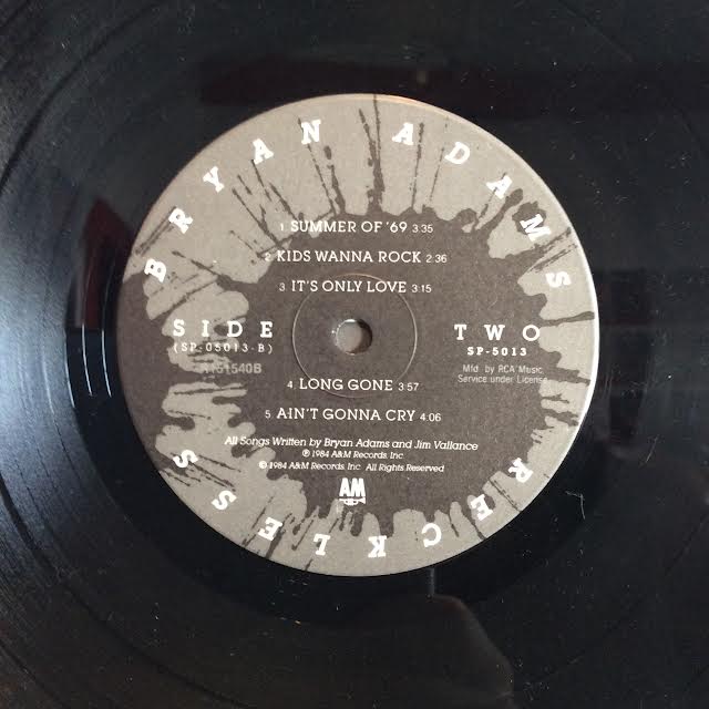 Reckless (VINYL) | Excellent (EX) Excellent (EX) - ROCK / USED *EXCELLENT*