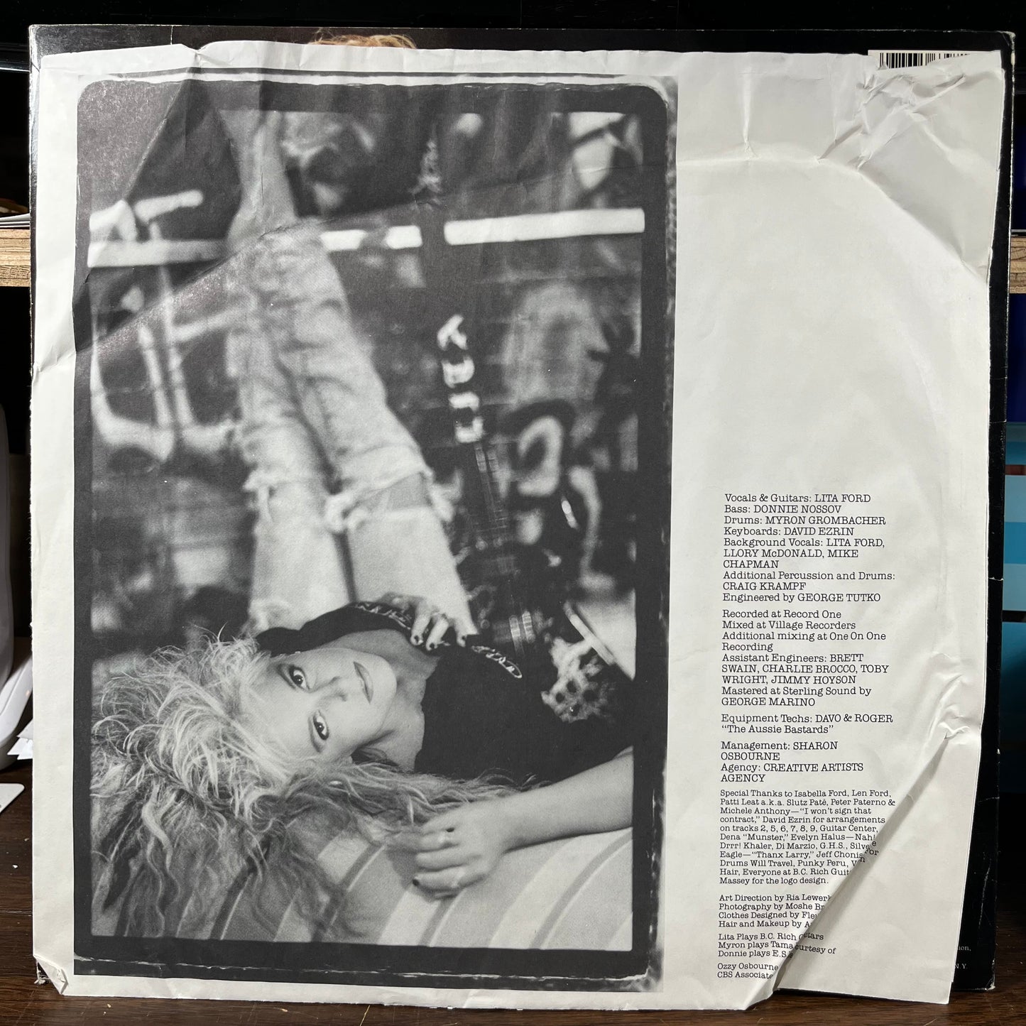 Lita (VINYL) | Excellent (EX) Very Good Plus Plus (VG++) - ROCK / USED *EXCELLENT*