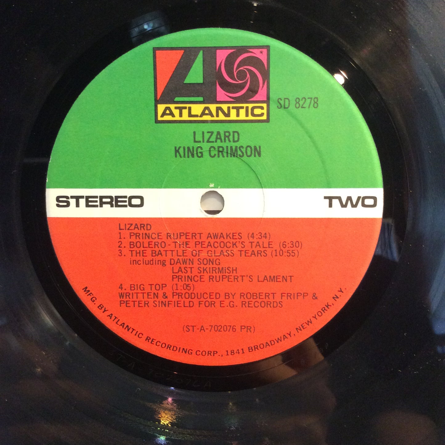 Lizard (VINYL) | Excellent (EX) Excellent (EX) - ROCK / USED *EXCELLENT*