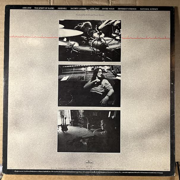 Permanent Waves (VINYL) | Excellent (EX) Excellent+ (EX+) - ROCK / USED *EXCELLENT*