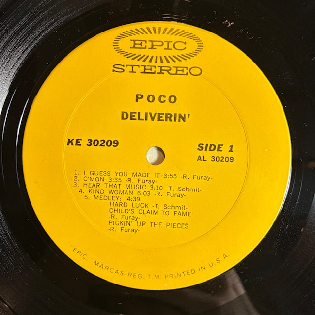 Deliverin' (VINYL) | Excellent (EX) Very Good Plus (VG+) - ROCK / USED *EXCELLENT*