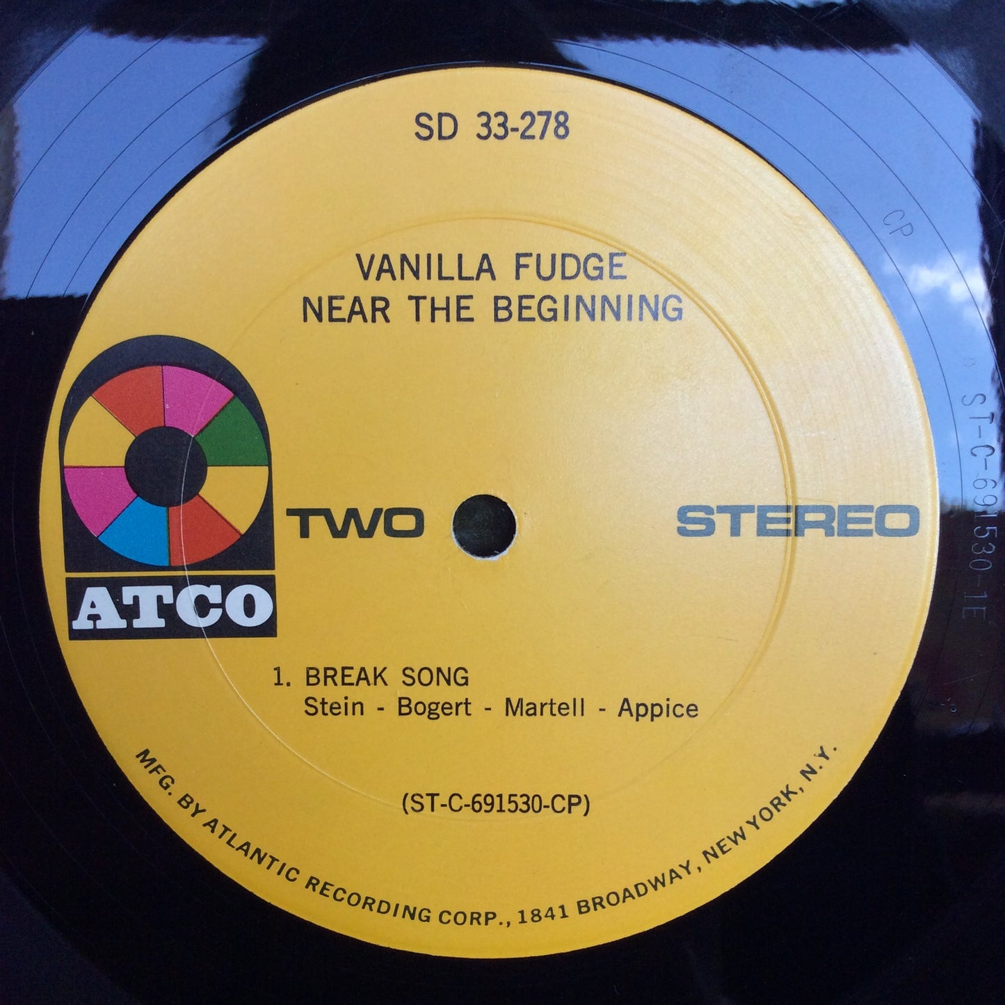 Near The Beginning (VINYL) | Excellent (EX) Very Good Plus (VG+) - ROCK / USED *EXCELLENT*