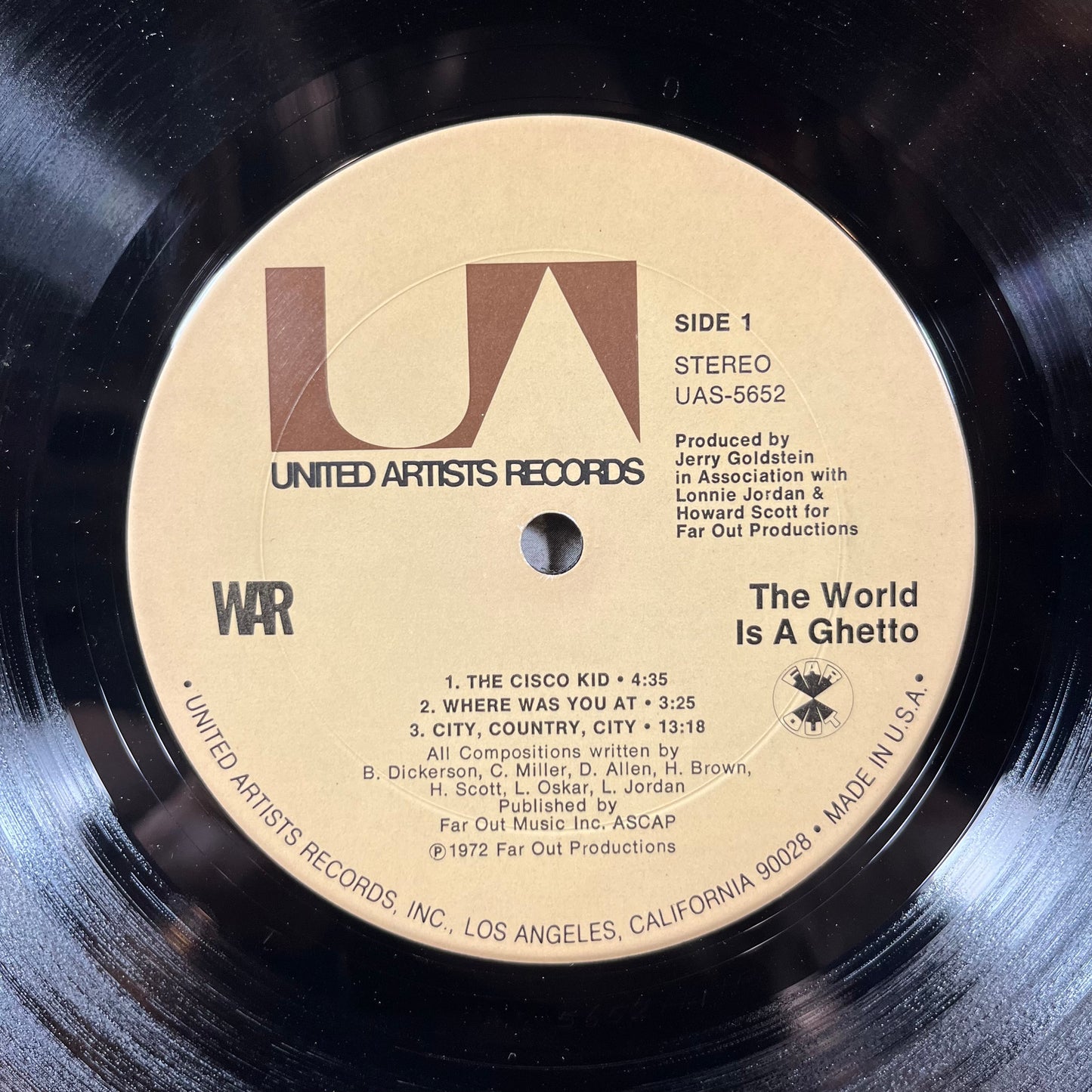 The World Is A Ghetto (VINYL) | Excellent (EX) Excellent (EX) - ROCK / USED *EXCELLENT*