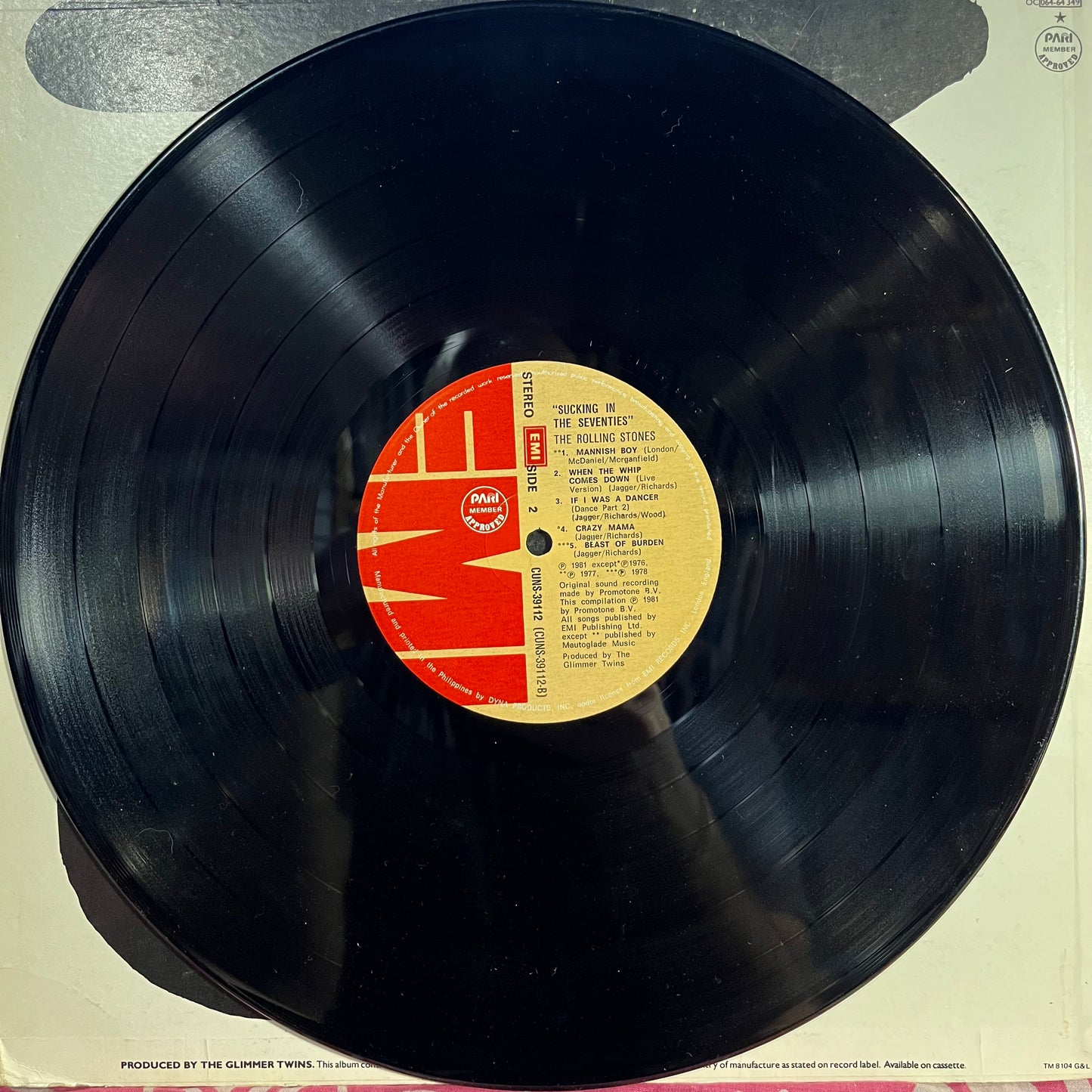 The Rolling Stones - Sucking In The Seventies *PHILIPPINES* | Excellent (EX) Very Good (VG) - ROCK / USED *EXCELLENT*