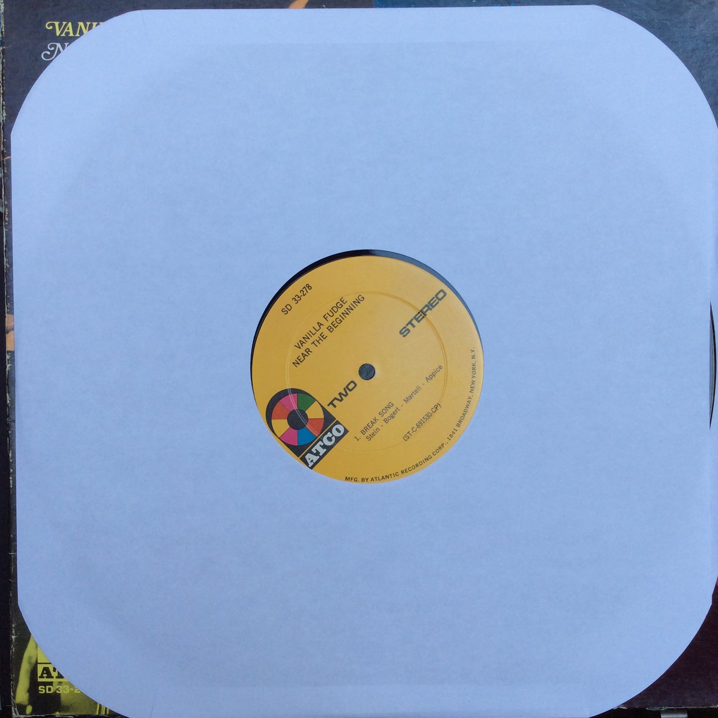 Near The Beginning (VINYL) | Excellent (EX) Very Good Plus (VG+) - ROCK / USED *EXCELLENT*