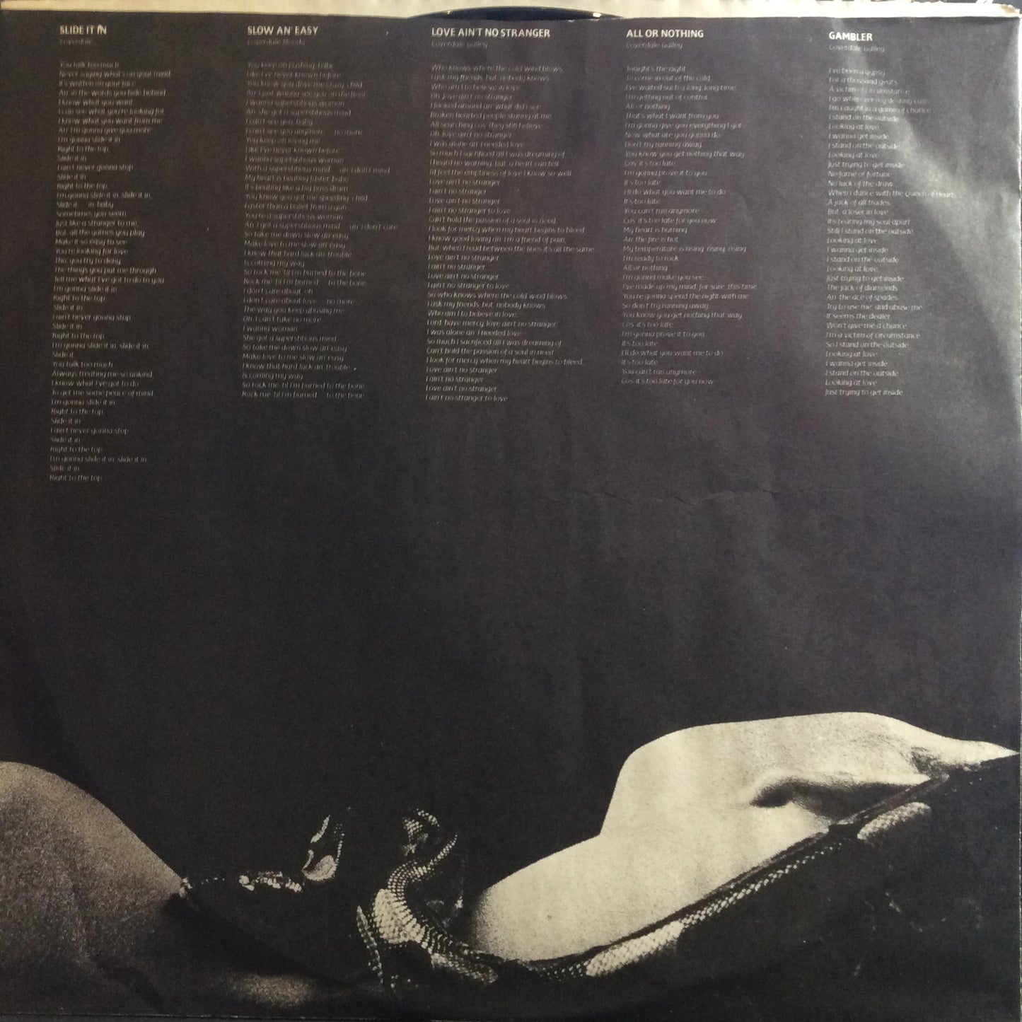 Slide It In (VINYL) | Excellent (EX) Excellent (EX) - ROCK / USED *EXCELLENT*