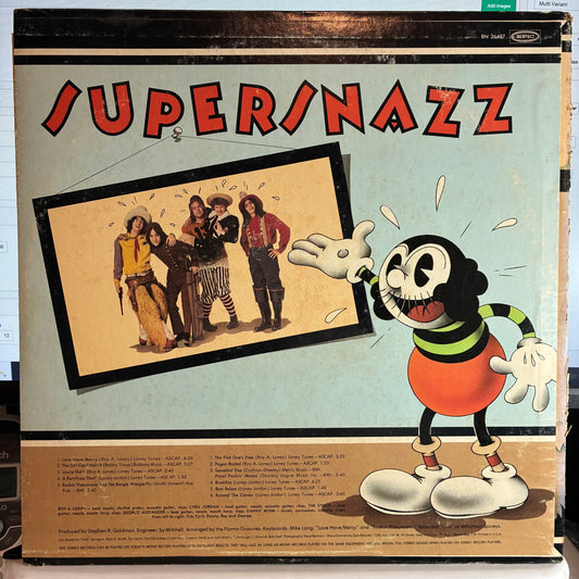 The Flamin' Groovies - Supersnazz (VINYL) | Excellent (EX) Very Good Plus (VG+) - ROCK / USED *EXCELLENT*