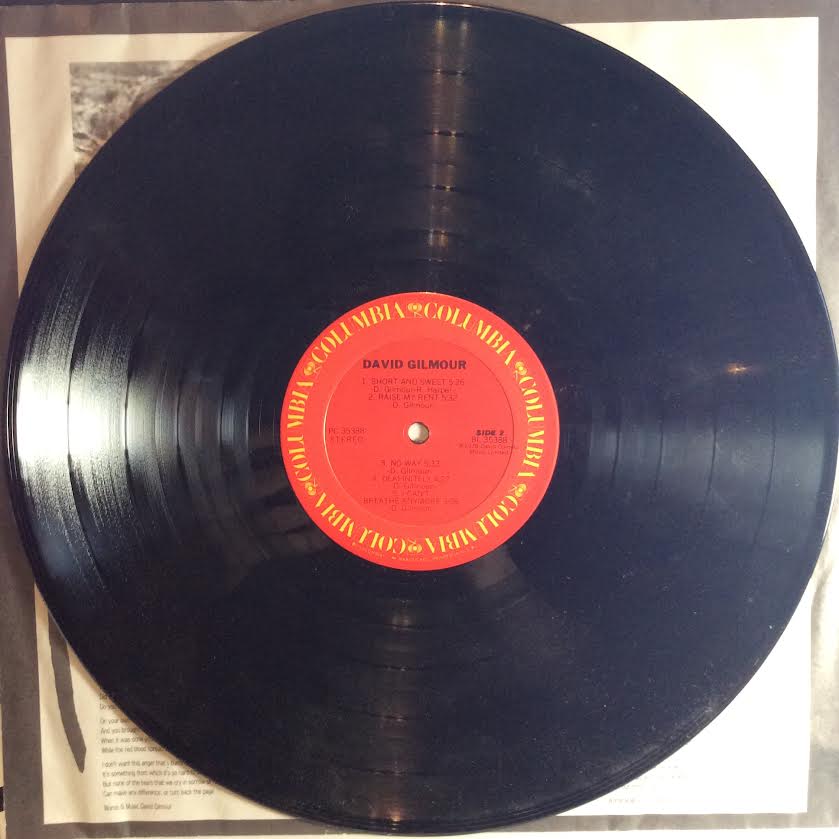 David Gilmour (VINYL) | Excellent (EX) Excellent (EX) - ROCK / USED *EXCELLENT*