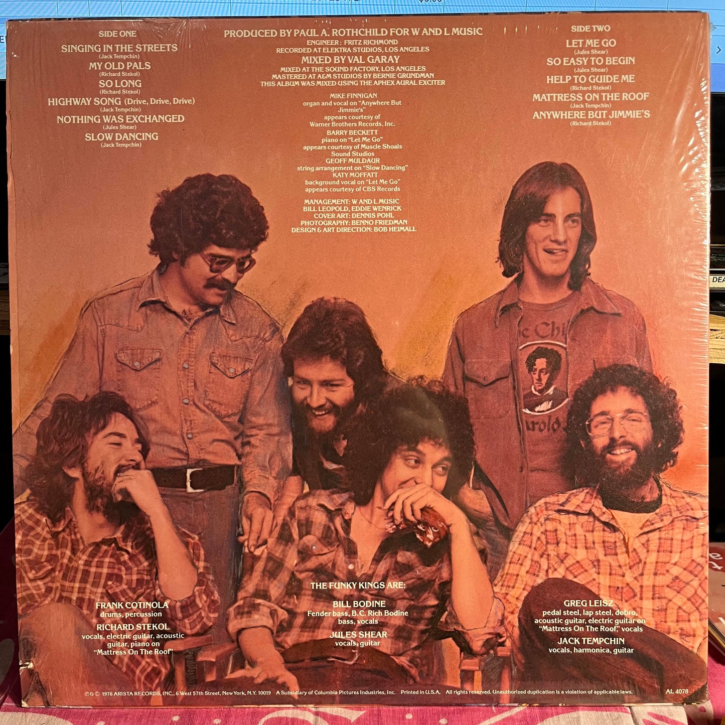 The Hollywood Stars *SHRINK* | Excellent (EX) Near Mint (NM)