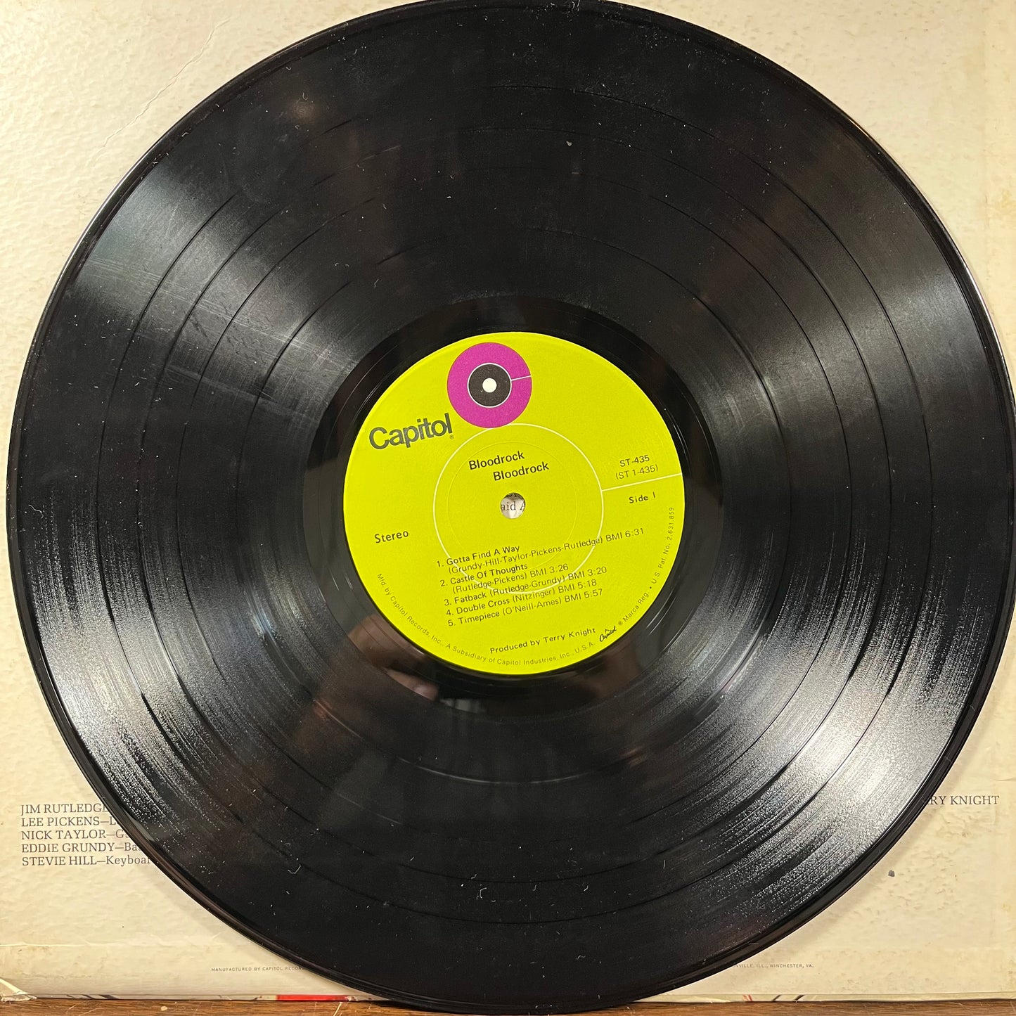 Bloodrock (VINYL) | Excellent (EX) Excellent (EX) - ROCK / USED *EXCELLENT*