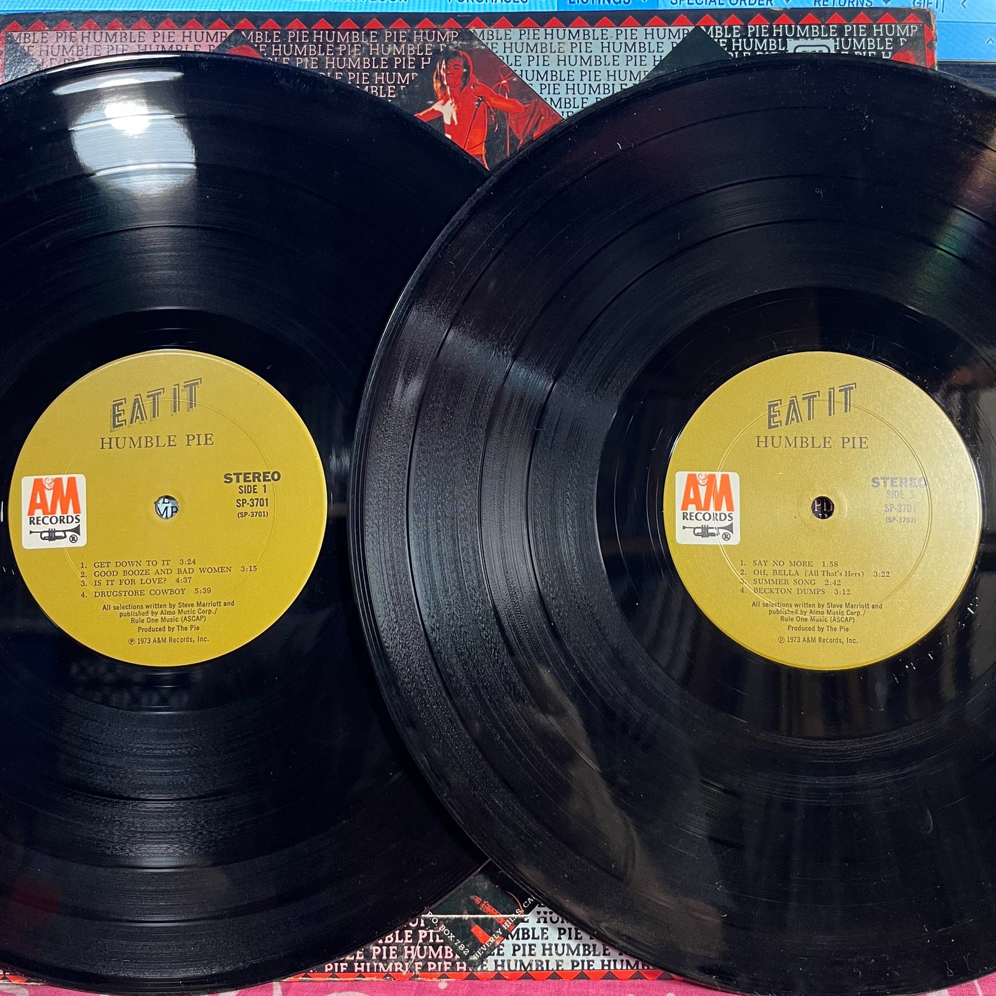 Humble Pie - Eat It *PITMAN* | Excellent (EX) Excellent (EX) - ROCK / USED *EXCELLENT*