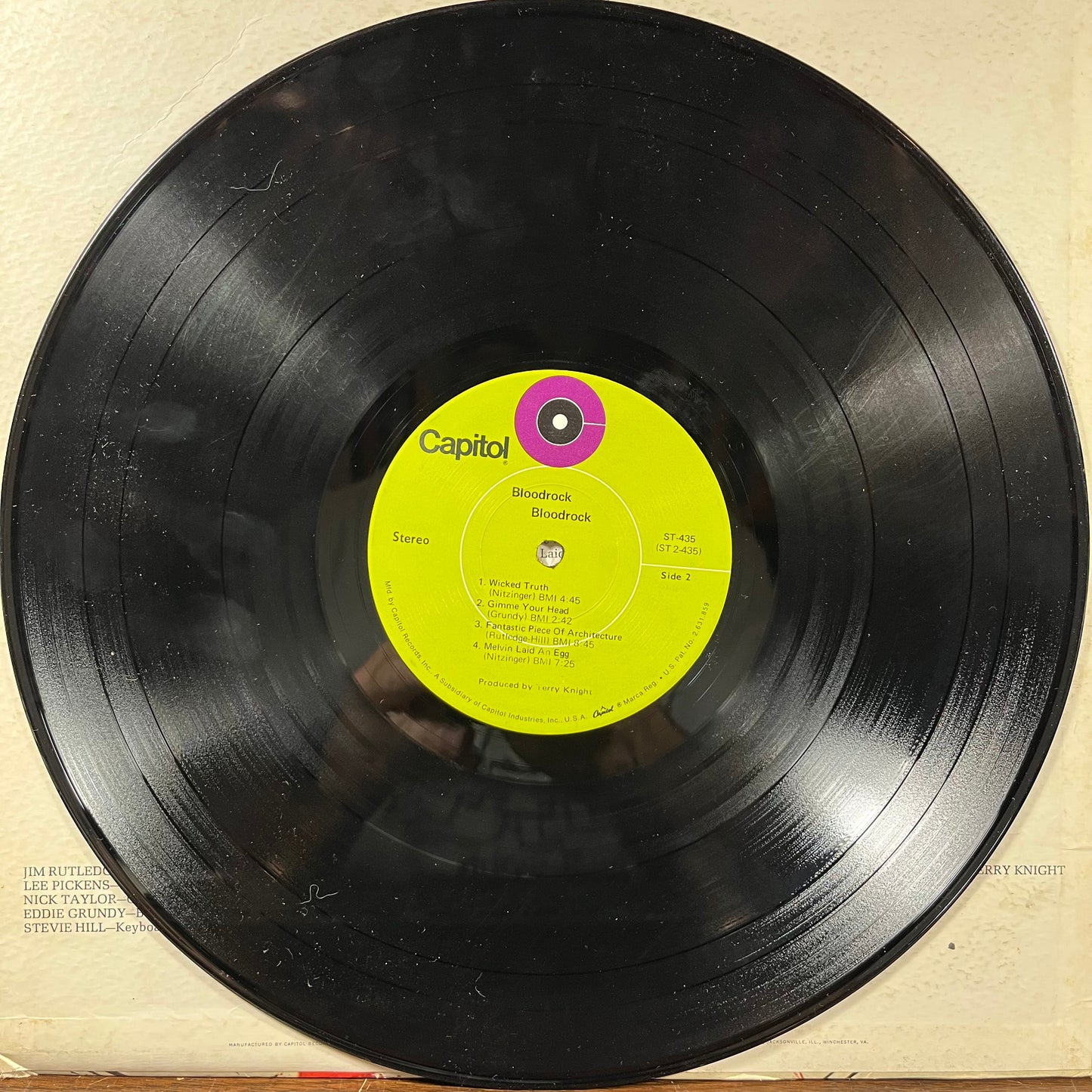 Bloodrock (VINYL) | Excellent (EX) Excellent (EX) - ROCK / USED *EXCELLENT*