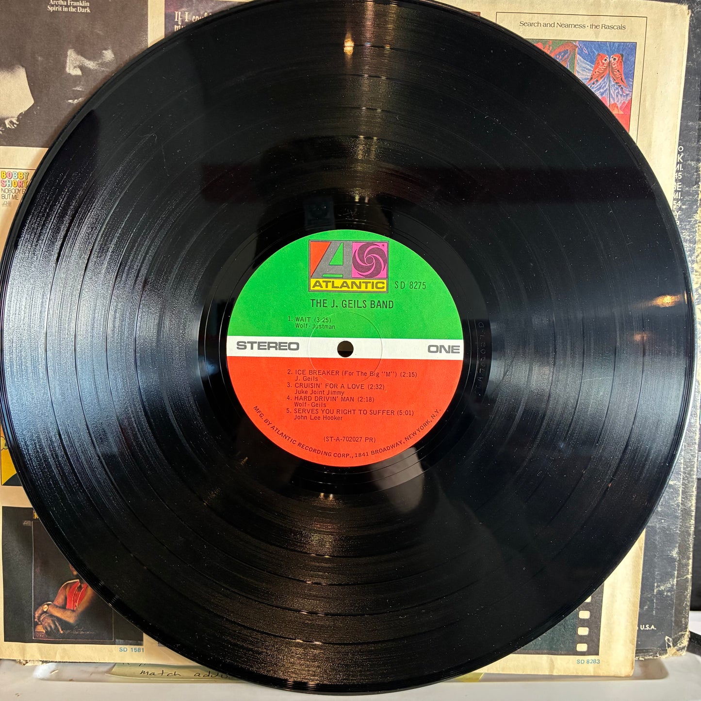 The J. Geils Band (VINYL) | Excellent (EX) Very Good (VG) - ROCK / USED *EXCELLENT*