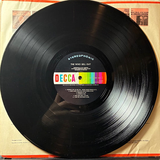 The Who Sell Out (VINYL) | Excellent (EX) Very Good Plus (VG+) - ROCK / USED *EXCELLENT*