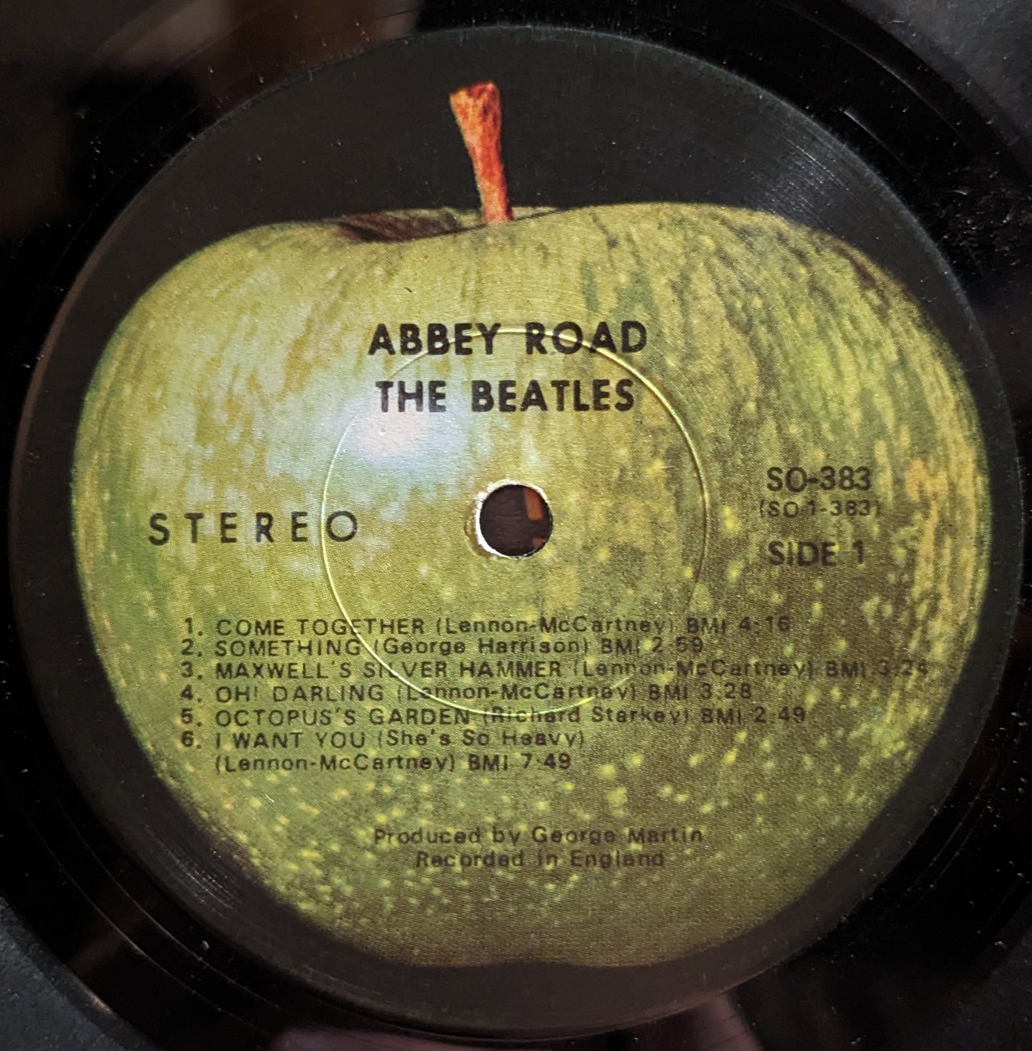 The Beatles Abbey Road *SCRANTON* LP Excellent (EX) Excellent (EX)