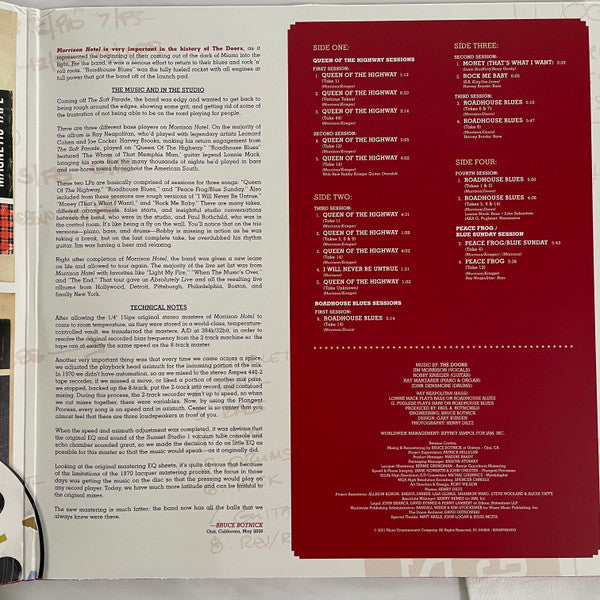 Morrison Hotel Sessions (RSD VINYL) | Excellent (EX) Mint (M) - ROCK / USED *EXCELLENT*